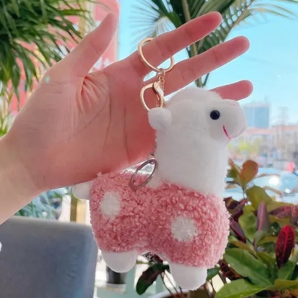 πΏ5 /$15πΏ Lovely Alpaca Plush Keychains, Soft Staffed, Bag, Car Charms - Picture 10 of 15
